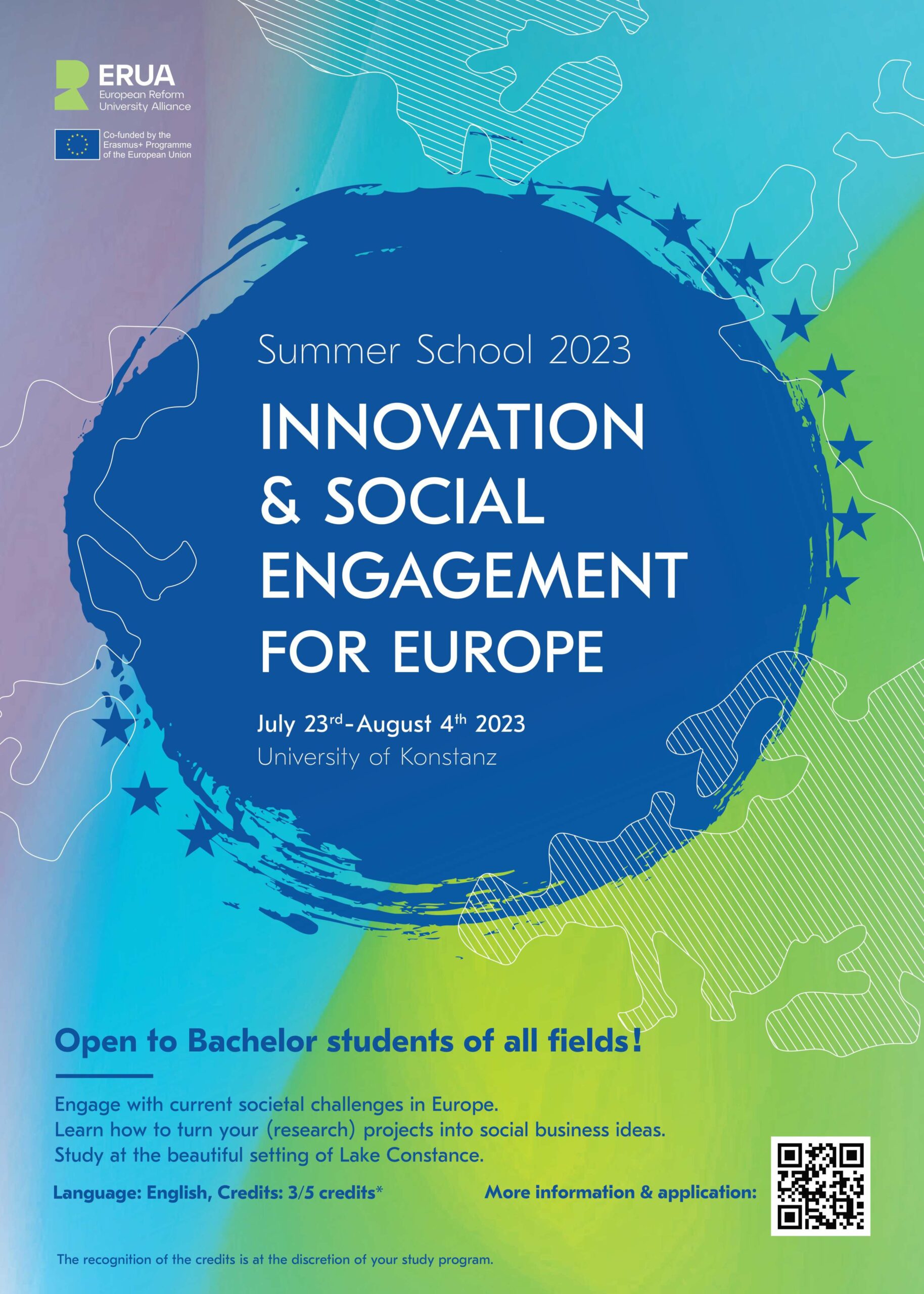 ERUA Summer School 2023 Innovation and Social Engagement for Europe ERUA