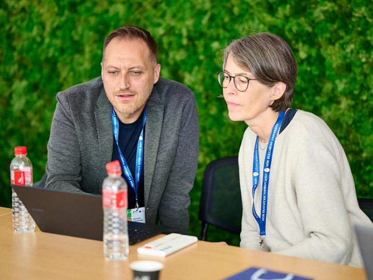 Meeting of ERUA experts at NBU, in Sofia, Bulgaria. Photo: Milena Yankova