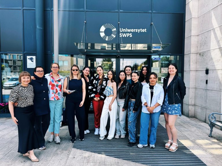 Students from SWPS University and NBU in Krakow Poland