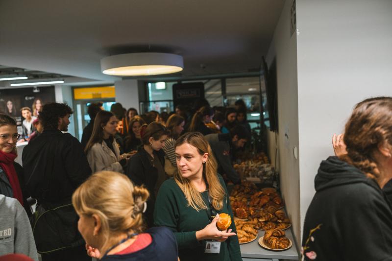 Opening ceremony of the Food Sharing Corner at USWPS