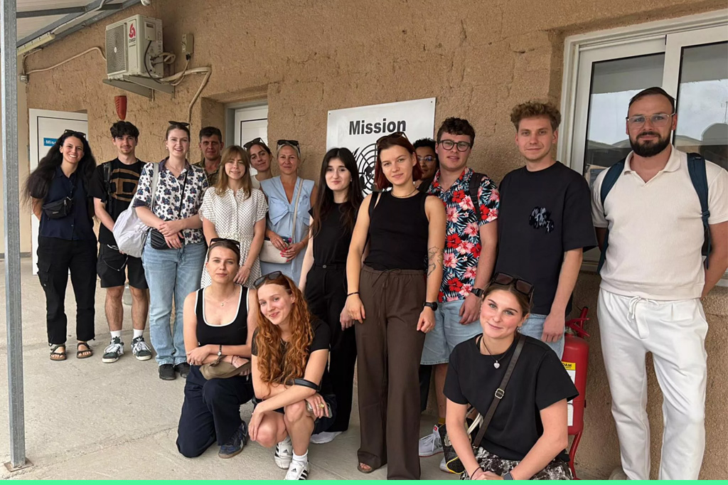 Participants of ERUA Winter School on Law in Contested Territories at UN mission