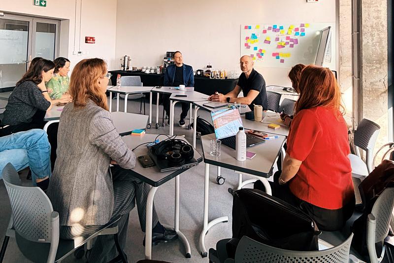 Experts working on developing the framework for the "Green Mundus" Master's degree program at USWPS in Katowice