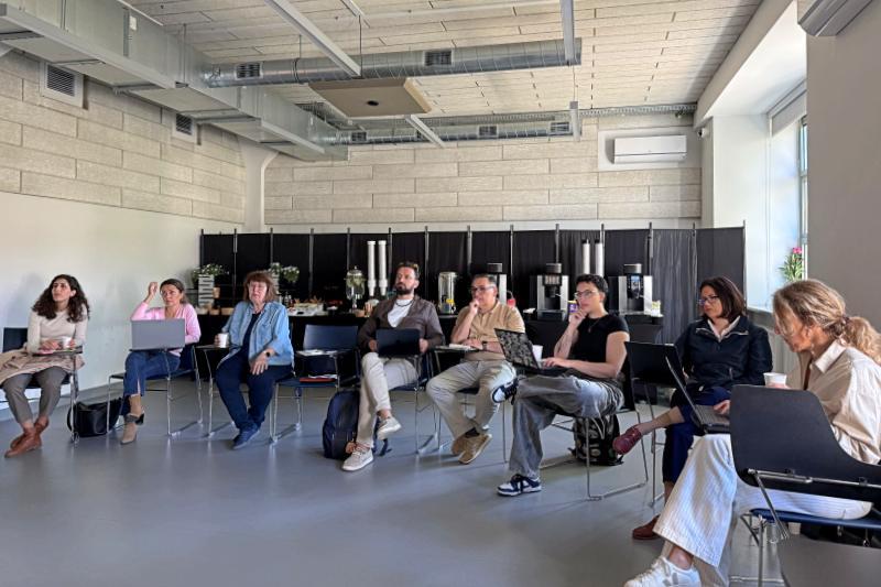 Participants of AI-CARE project team at SWPS University in Warsaw