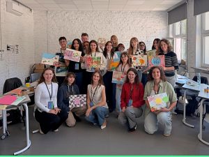 Participants of the The Art of Emotions ERUA course at SWPS University in Katowice